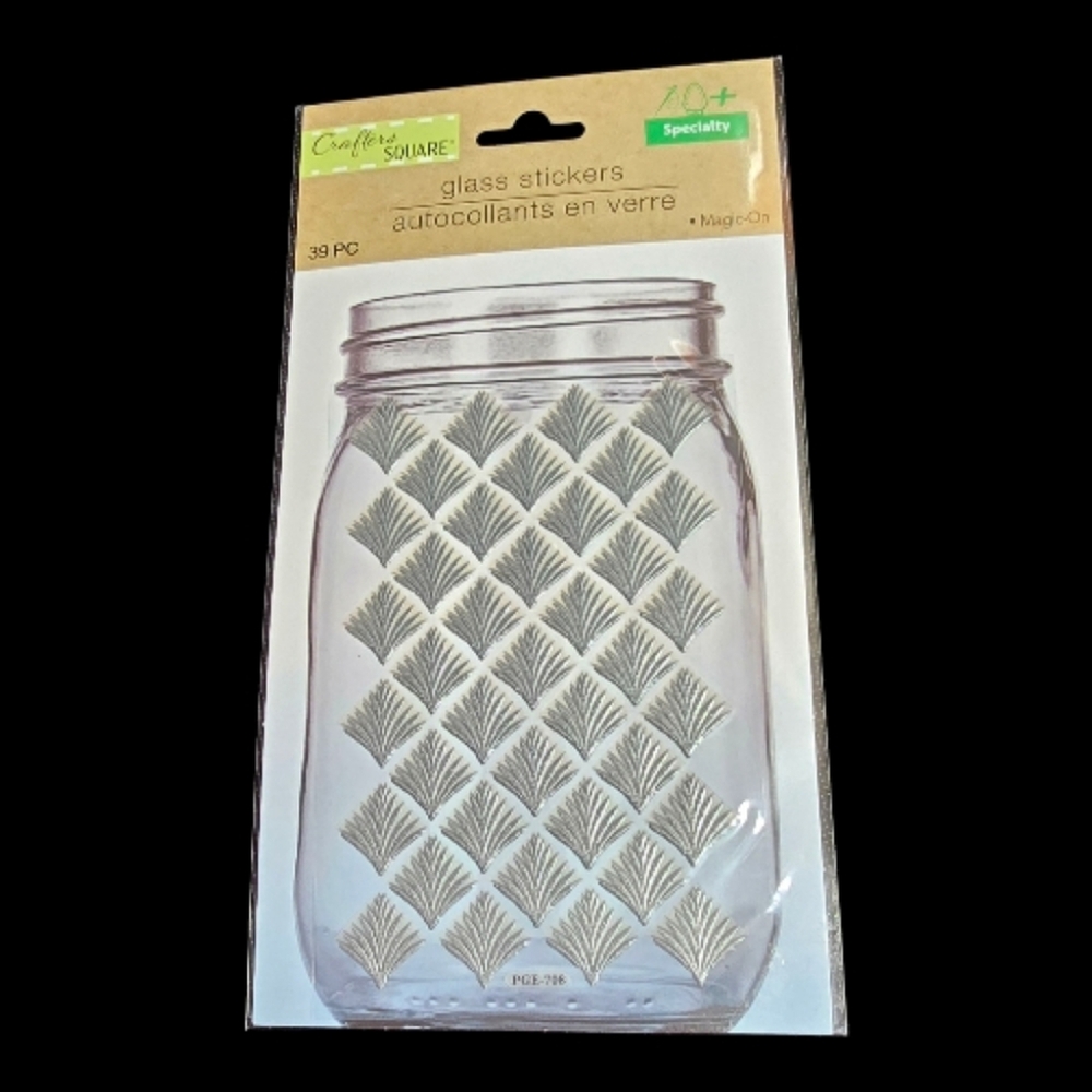 5 Sets Glass Stickers - Picture 3 of 8
